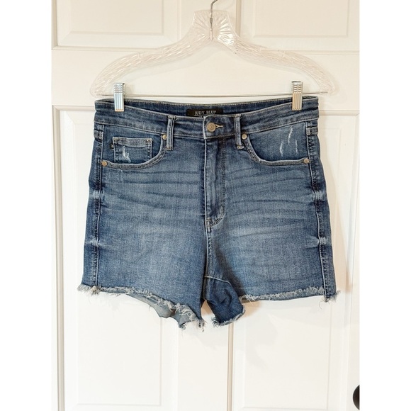 Judy Blue Pants - Judy Blue Denim Midrise Shorts L